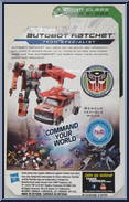 Ratchet from Transformers - Prime - Legion Class manufactured by Hasbro [Back]