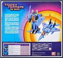 Thundercracker from Transformers - Retro - Movie manufactured by Hasbro [Back]