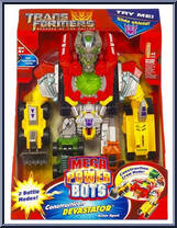 Constructicon Devastator from Transformers - Revenge of the Fallen - Mega Power Bots manufactured by Hasbro [Front]