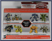 Optimus Prime / Scorponok from Transformers - Robot Heroes - Movie Series manufactured by Hasbro [Back]