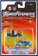 X-Brawn / Scourge from Transformers - Robots in Disguise (2001) - Spy Changers manufactured by Hasbro [Front]