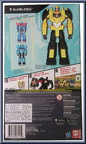 Bumblebee from Transformers - Robots in Disguise (2015) - Titan Heroes manufactured by Hasbro [Back]