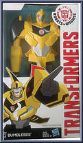 Bumblebee from Transformers - Robots in Disguise (2015) - Titan Heroes manufactured by Hasbro [Front]