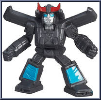 Prowl from Transformers - Robots in Disguise (2015) - Tiny Titans - Series 1 manufactured by Hasbro [Loose]