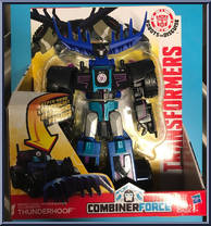 Thunderhoof (Seismic Strike) from Transformers - Robots in Disguise (2015) - 3-Step Changers manufactured by Hasbro [Front]