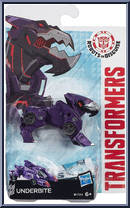 Underbite from Transformers - Robots in Disguise (2015) - Legion Class manufactured by Hasbro [Front]