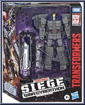 Astrotrain from Transformers - Siege War for Cybertron - Basic Series manufactured by Hasbro [Front]