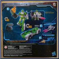 Greenlight (with Dazzlestrike) from Transformers - Siege War for Cybertron - Basic Series manufactured by Hasbro [Back]