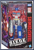 Optimus Prime from Transformers - Siege War for Cybertron - Basic Series manufactured by Hasbro [Front]