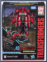 Shatter (Deluxe Class) from Transformers - Studio Series - Bumblebee manufactured by Hasbro [Front]