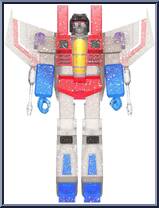 Ghost of Starscream (Translucent Glitter) from Transformers - Wave 8 manufactured by Super7 [Loose]