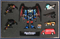 Descent into Evil from Transformers - Timelines - Botcon manufactured by Hasbro [Front]