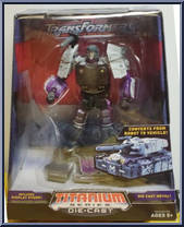 Megatron (War Within) from Transformers - Titanium - 6" Figures manufactured by Hasbro [Front]