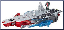 Blunderbuss & Broadside from Transformers - Titans Return - Voyager manufactured by Hasbro [Loose]