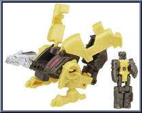 Clobber from Transformers - Titans Return - Titanmasters manufactured by Hasbro [Loose]