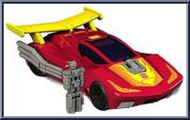 Firedrive & Hot Rod from Transformers - Titans Return - Deluxe manufactured by Hasbro [Loose]