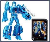 Hyperfire & Blurr from Transformers - Titans Return - Deluxe manufactured by Hasbro [Loose]