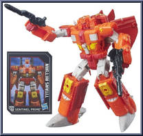 Infinitus & Sentinel Prime from Transformers - Titans Return - Voyager manufactured by Hasbro [Loose]