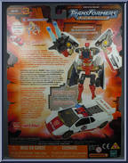 Inferno from Transformers - Universe - Deluxe Class manufactured by Hasbro [Back]