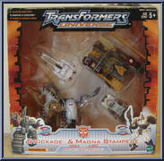 Stockade / Magna Stampede from Transformers - Universe - Ultra Class manufactured by Hasbro [Front]