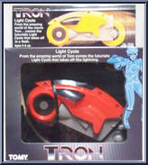Light Cycle (Red) from Tron - Basic Series manufactured by Tomy [Front]