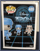 Tron (Glow in the Dark) from Tron - Pop! Vinyl Figures manufactured by Funko [Back]