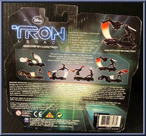 Sam Flynn + Rinzler Coliseum Disc Battle 2 from Tron Legacy - Action Packs manufactured by Spinmaster [Back]