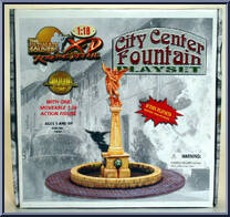 City Center Fountain from Ultimate Soldier - XD (Xtreme Detail) - World War II - Playsets manufactured by 21st Century Toys [Front]