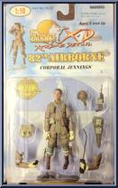 Corporal Jennings (82nd Airborne) from Ultimate Soldier - Xtreme Detail - Basic Series manufactured by 21st Century Toys [Front]
