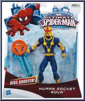 Nova (Human Rocket) from Ultimate Spider-Man - Basic Series manufactured by Hasbro [Front]