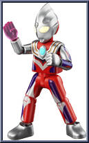 Ultraman Tiga Multi Type Action Figure