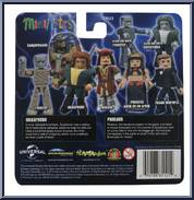 Imhotep / Sarcophagus from Universal Monsters - Minimates - Toys R Us - Wave 3 manufactured by Diamond Select [Back]