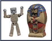 Imhotep / Sarcophagus from Universal Monsters - Minimates - Toys R Us - Wave 3 manufactured by Diamond Select [Loose]