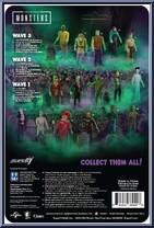 Invisible Man (Clear) from Universal Monsters - ReAction Figures manufactured by Super7 [Back]
