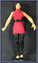 Ada Wong / Ivy (Platinum) from Video Game Super Stars Presents - Resident Evil 2 manufactured by Toy Biz [Loose]