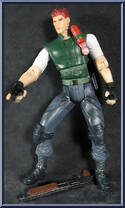 Chris Redfield / Cerberus from Video Game Super Stars Presents - Resident Evil manufactured by Toy Biz [Chris]