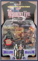 Hunk / Zombie (Platinum) from Video Game Super Stars Presents - Resident Evil 2 manufactured by Toy Biz [Front]