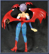 Demitri / Lilith from Video Game Super Stars Presents - Darkstalkers 3 manufactured by Toy Biz [Loose]