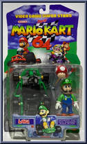 Luigi from Video Game Super Stars Presents - Mario Kart 64 manufactured by Toy Biz [Front]