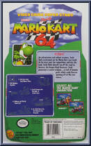 Yoshi from Video Game Super Stars Presents - Mario Kart 64 manufactured by Toy Biz [Back]