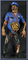 Claire Redfield / Zombie Cop from Video Game Super Stars Presents - Resident Evil 2 manufactured by Toy Biz [Loose]