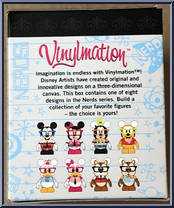 Mickey Mouse (Taped Glasses) from Vinylmation - Nerds manufactured by Disney [Back]