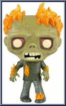 Burning Walker from Walking Dead - Pop! Vinyl Figures manufactured by Funko [Loose]