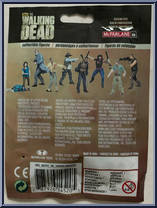 Sophia Walker from Walking Dead - Construction Sets - Blind Bags - Series 1 manufactured by McFarlane [Back]