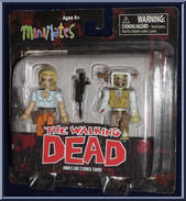 Andrea / Stabbed Zombie from Walking Dead - Minimates - Wave 2 manufactured by Diamond Select [Front]