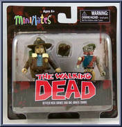 Officer Rick Grimes / One-Armed Zombie from Walking Dead - Minimates - Wave 1 manufactured by Diamond Select [Front]
