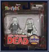 Halloween Black & White (Dale / Zombie) (Halloween ComicFest) from Walking Dead - Minimates - Exclusives manufactured by Diamond Select [Front]