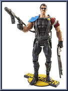 Comedian from Watchmen - Basic Series manufactured by Mattel [Loose]