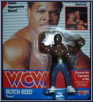Butch Reed (Blue Suit) from WCW - Series 1 - Released in US manufactured by Galoob [Front]