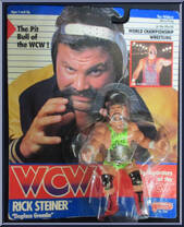Rick Steiner (Green Trunks) from WCW - Series 2 - Released in UK manufactured by Galoob [Front]